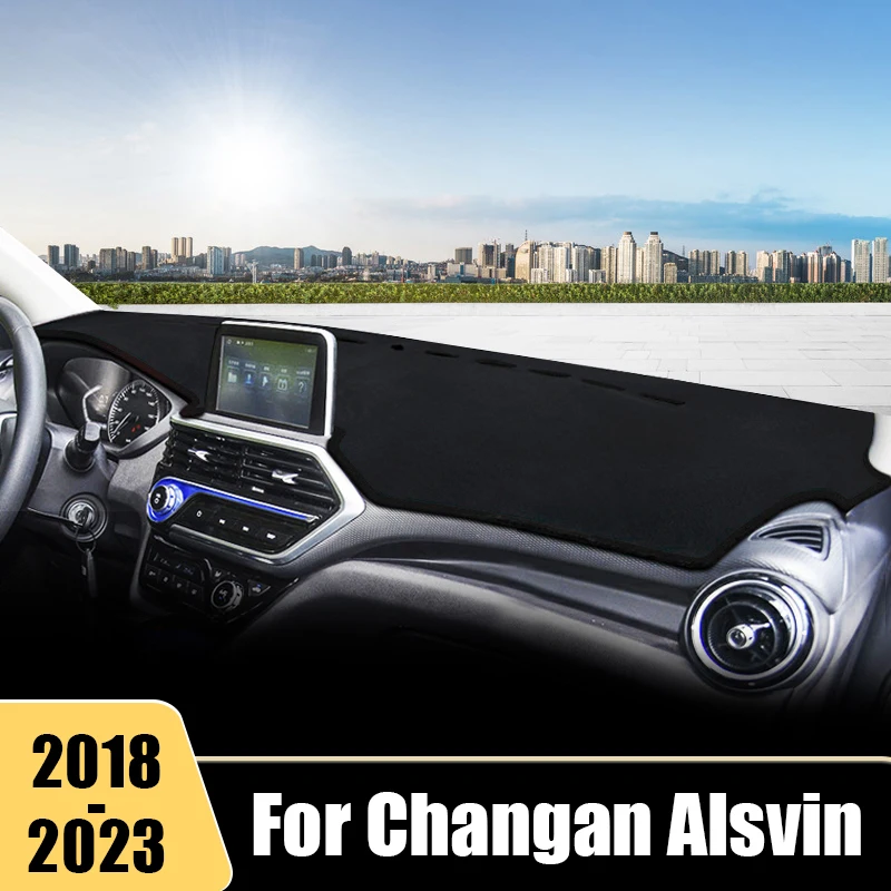

For Changan Alsvin 2018 2019 2020 2021 2022 2023 Car Dashboard Cover Mat Dash Board Sun Shade Pad Non-Slip Case Accessories