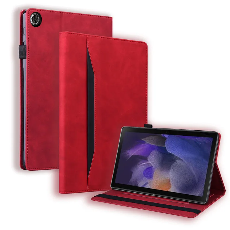 capinha para samusng galaxy tab flip carteira cartão inteligente folio livro capa coque para samsung tab