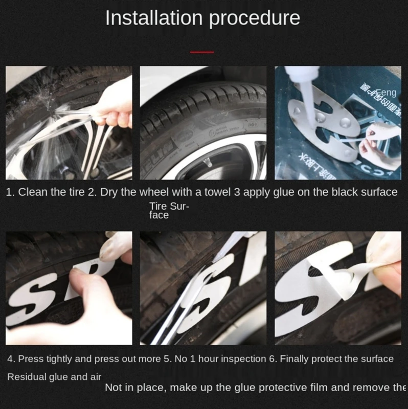 

8x NITTO-Pattern Sticker Cool Wheel Hub Styling Universal Fits Motorcycle Car