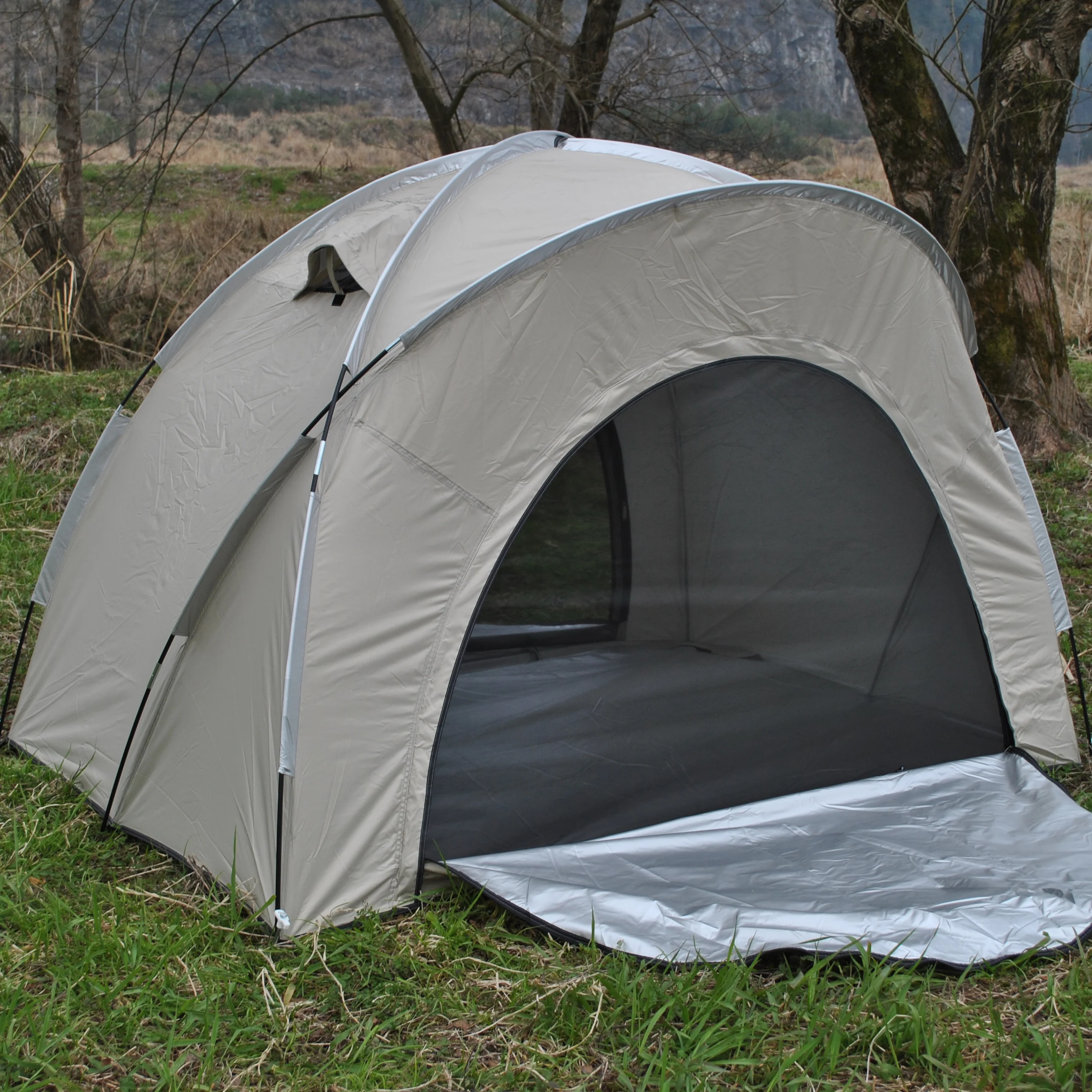 Durable 2 Person tent,Waterproof Outdoor 2 person Camping Tent,CZX-719 Trek tent for backpacking,Newest Beach tent,Sunproof tent