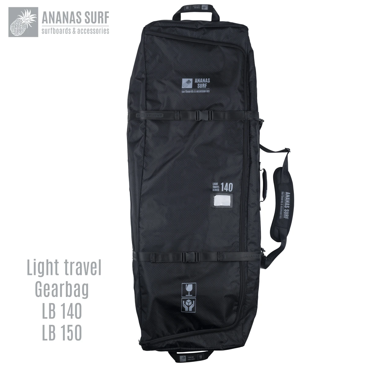 Ananas Surf Kite Wing Gear Travel Bag 140 150cm Boardbag Luggage Light Box 140 150 Gearbag