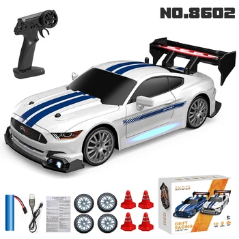 2.4G High speed Drift Rc Car 4WD Toy Remote Control AE86 Model GTR Vehicle Car RC Racing Cars Toy for Children Christmas Gifts 1