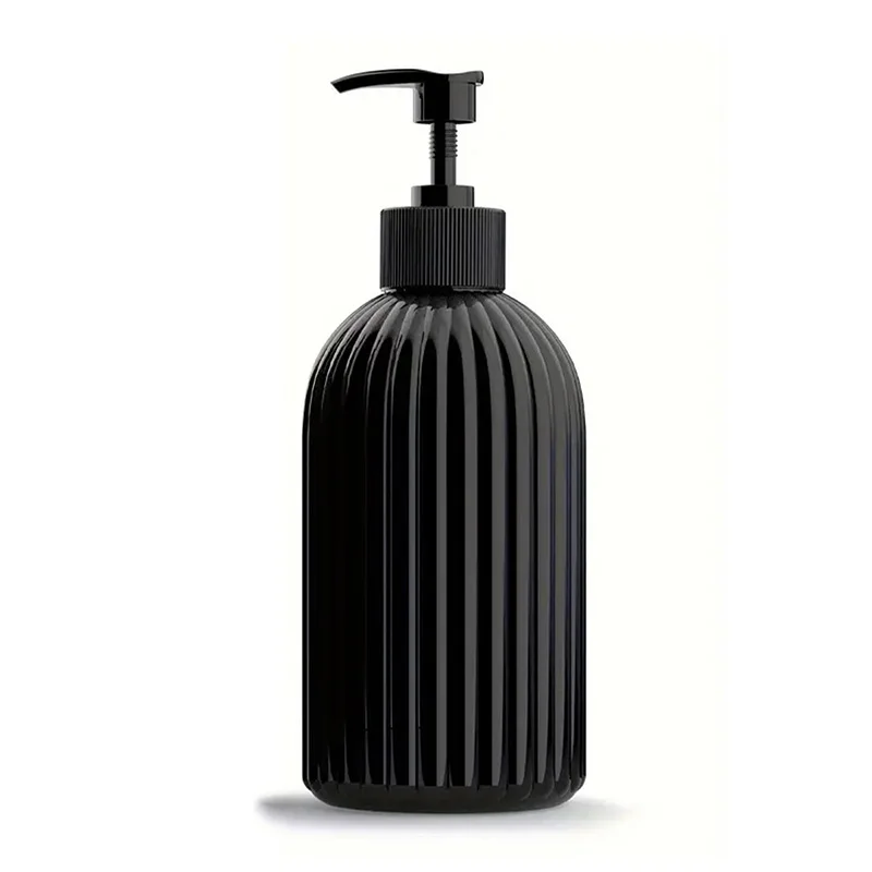 2pcs 500ML Soap Dispenser Bathroom Shower Body Wash Shampoo Refillable Kitchen Dish Hands Soap Liquid Container