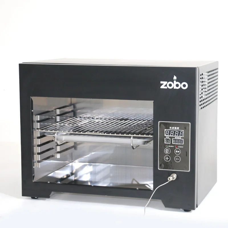 

ZB-D18 1.8KW Smokeless BBQ Indoor Electrics Grill in Restaurant steak oven