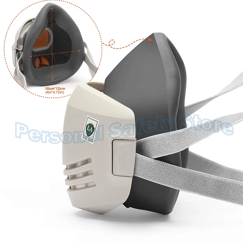 Masque FFP2/FFP3 Réutilisable avec 21 Filtres - Lot de 1