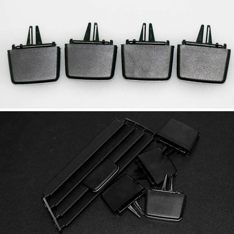 Car A/C Air Vent Grille Tab Clip Automobile Air Conditioner Outlet Repair Kit BMW 3-series E90 E91 E92 318 320 325 2005-2012 ac air conditioner vent grille air conditioning repair kit adjust clip