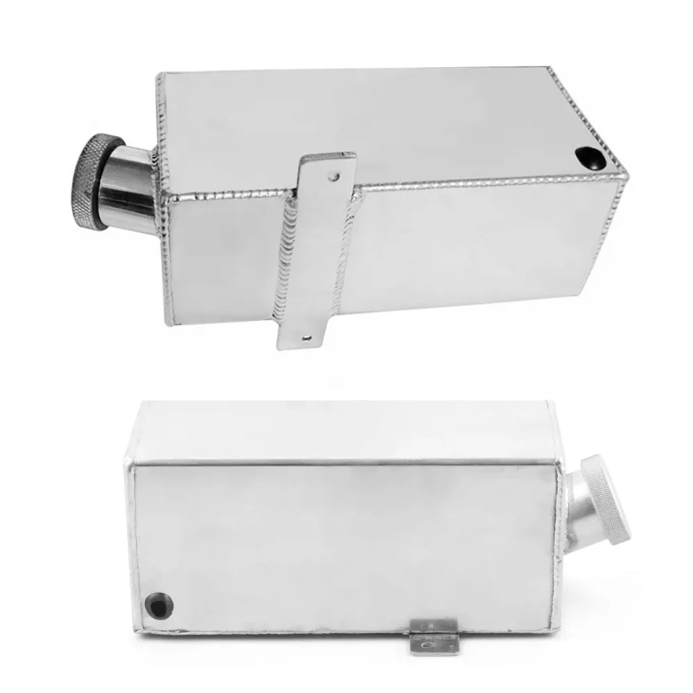 Universal 1.75L Polished Alloy Water Tank Washer Bottle Water Injection Practical And Durable