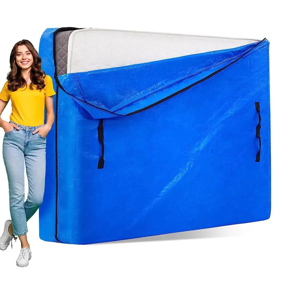 Borsa Per Materasso Queen Size AlexHome - 2 Pezzi, In Telone Resistente, Riutilizzabile, Con Maniglie, Per Trasloco E Ripostiglio - 2