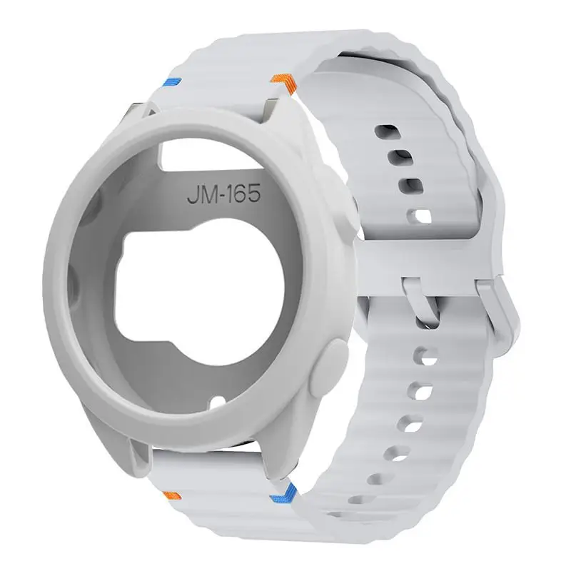 Silicone Protective Case and Strap for Sport Wristbands - Soft, Scratch-Resistant Cover