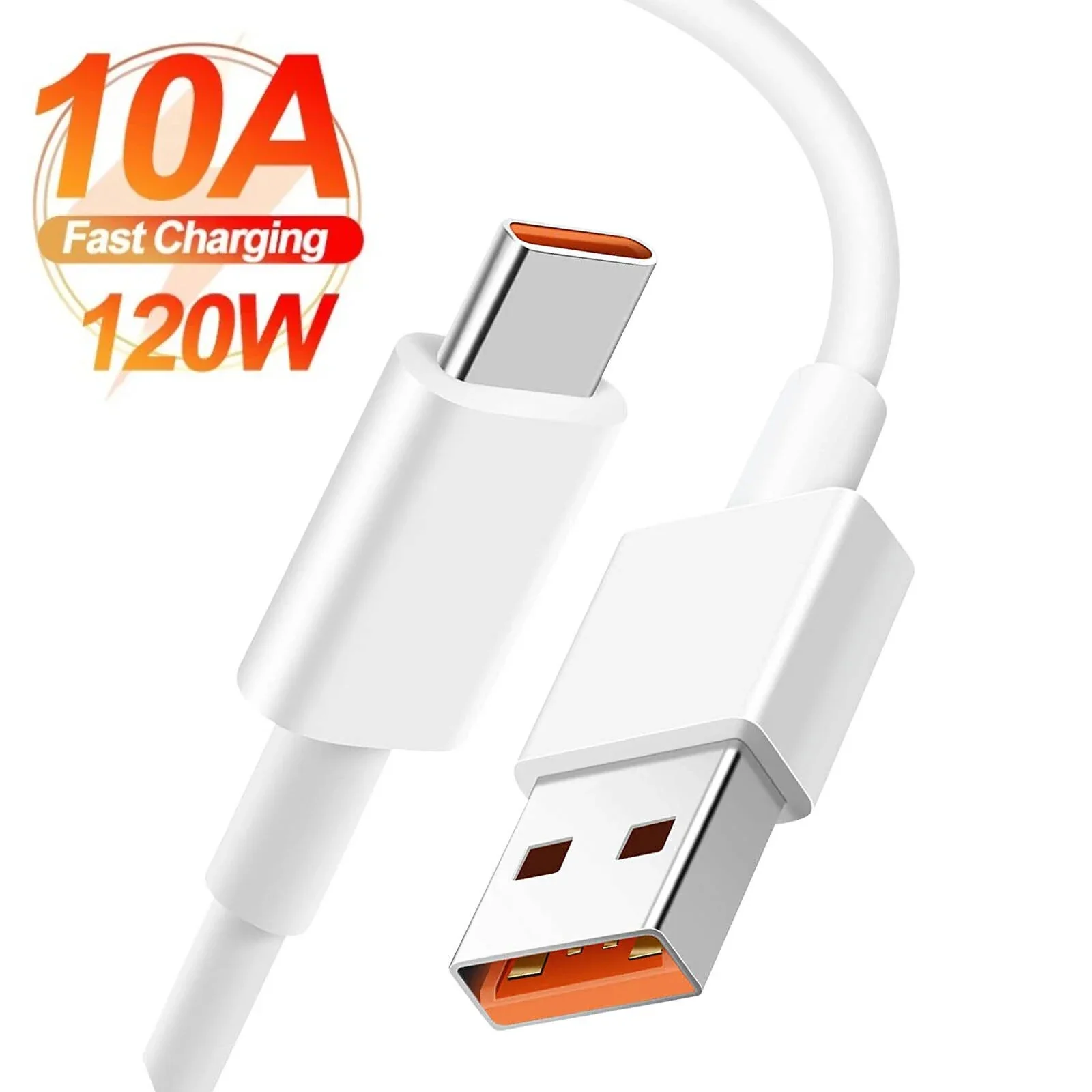 USB-кабель для быстрой зарядки, 10 А, 120 Вт