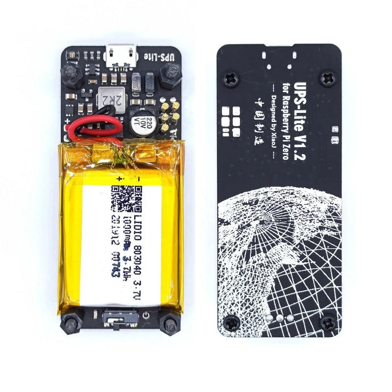 New UPS Lite V1.2 UPS Power HAT Board With Battery Electricity