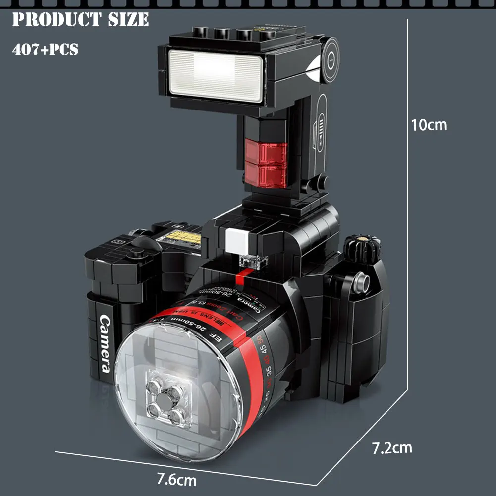 Digital Camera Photo MOC Building Blocks Kit 622pcs For Kids