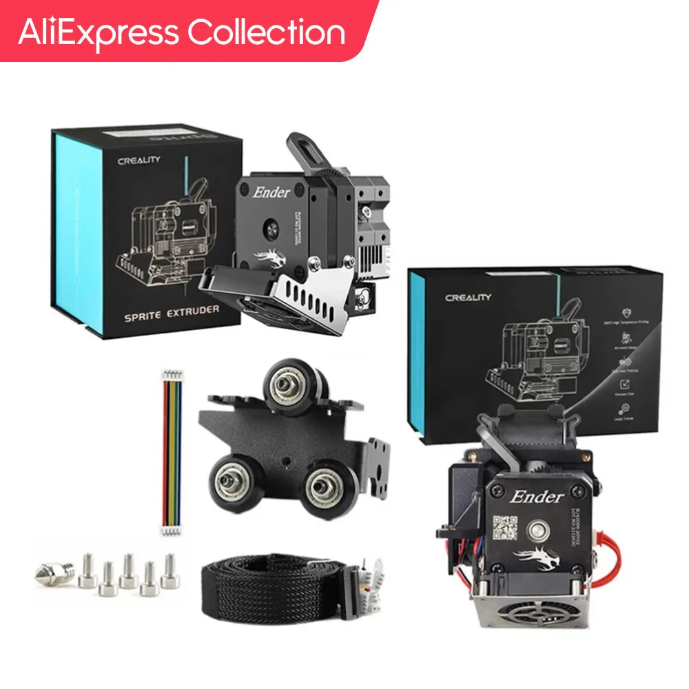 Aliexpress Collection Creality Sprite Extruder Pro Dual Gear Direct Drive Estrusore Per Ender 3 / 3 Pro / 3 Max / 3 V2 Ender-3 S1