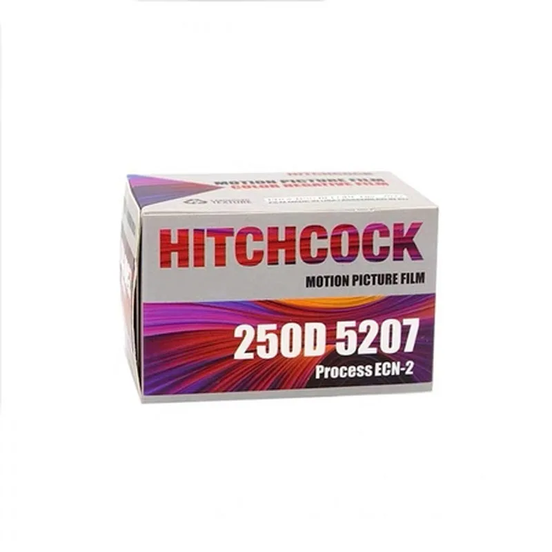 HITCHCOCK 5207(250D) Negative 135 Film 36 Sheets ECN-2 135 Film 1/3/5/10 Rolls For Kodak Fujifilm 35mm Film Camera