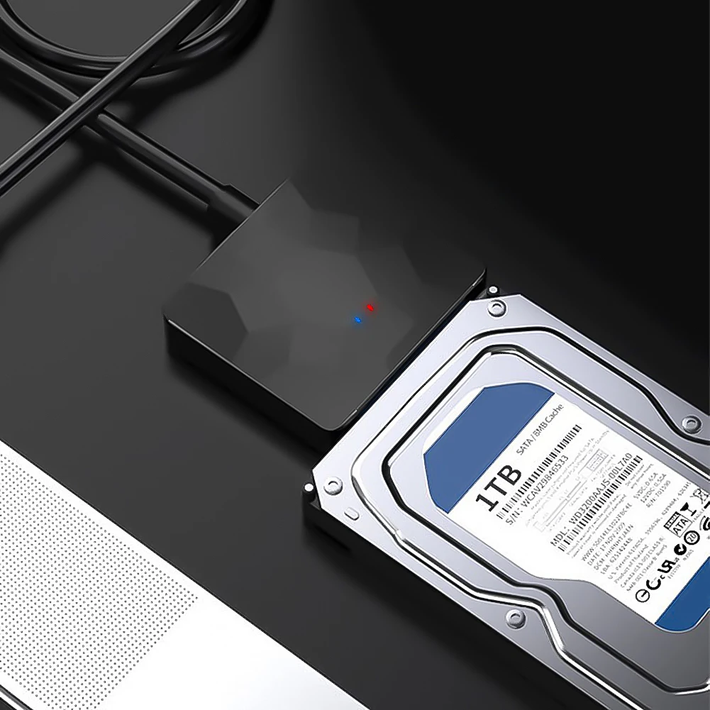 USB 3.0 to SATA 어댑터 케이블 (Type C to SATA) - Windows 7/8/10/11 및 OS X용  2.5/3.5인치 HDD/SSD 하드 드라이브 연결-Freehip.co.kr