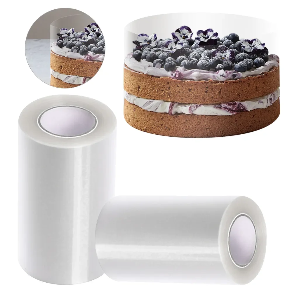 Bakeware Acetate Film Roll Cake Transparent Collar Wrap Dessert