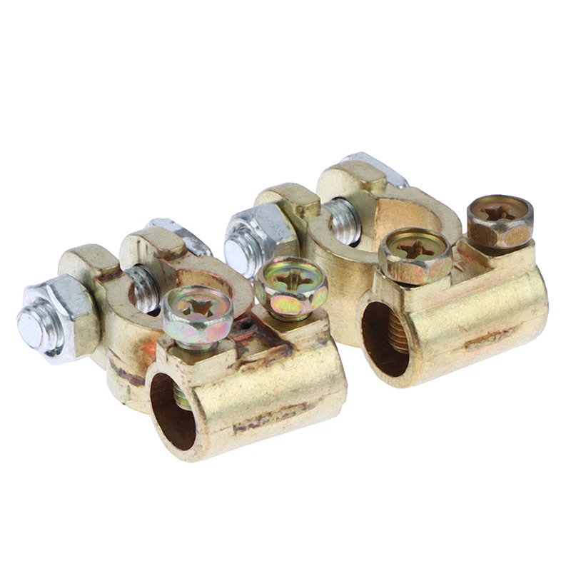 [MOPB]1 Çift 12V Kelepçeler Araba Karavan Hızlı Bırakma Akü Terminali Konnektörleri Petite ouvertture 11-13mm