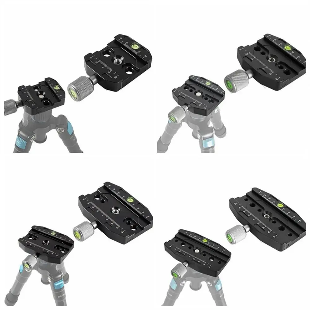 Versatile Aluminum Alloy Camera Clamp with Quick Release Plates