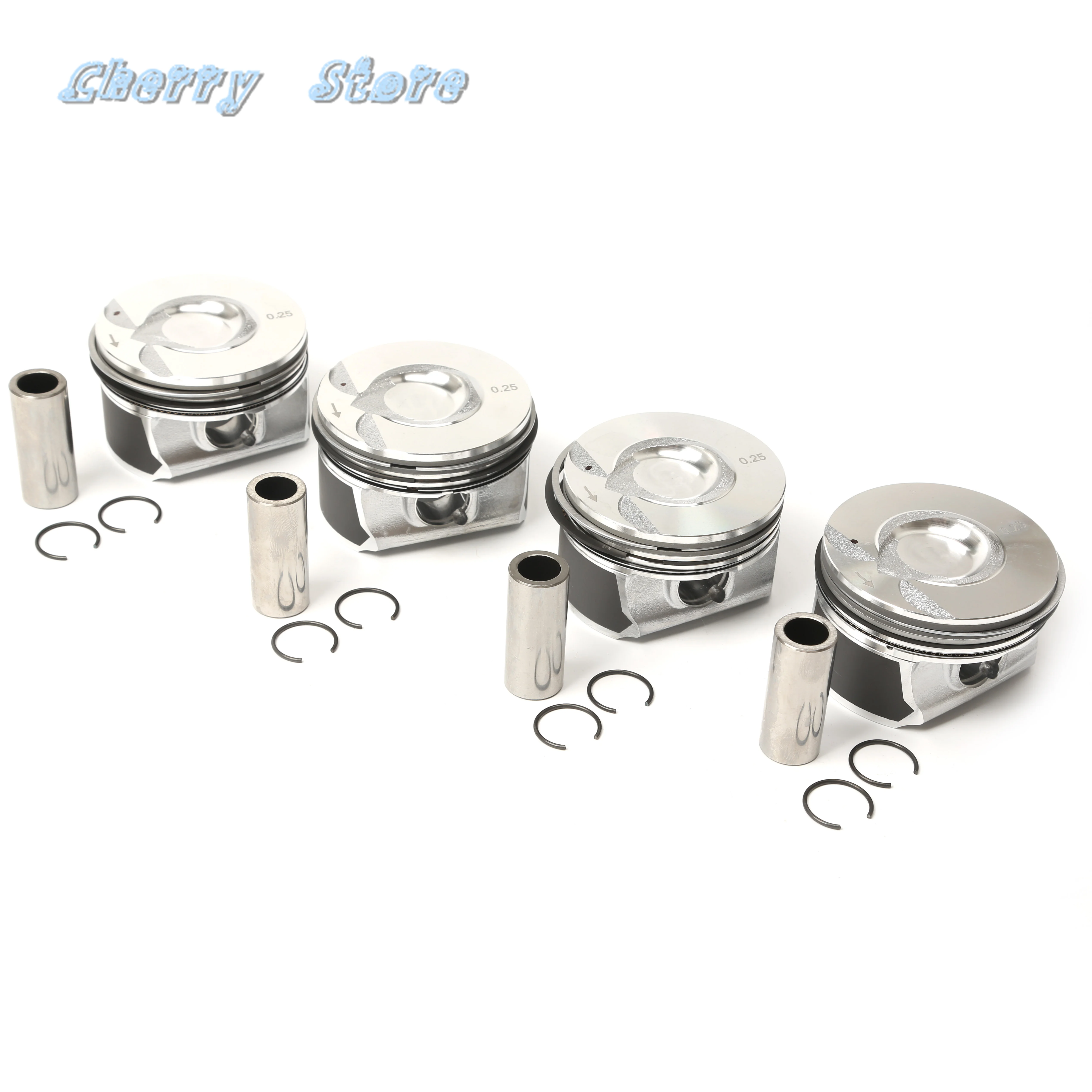 

Car Piston Assembly Set Oversized 0.25MM For BMW MINI John Cooper Works Clubman R55 1.6L R56 LCI 11257566479 11257540609