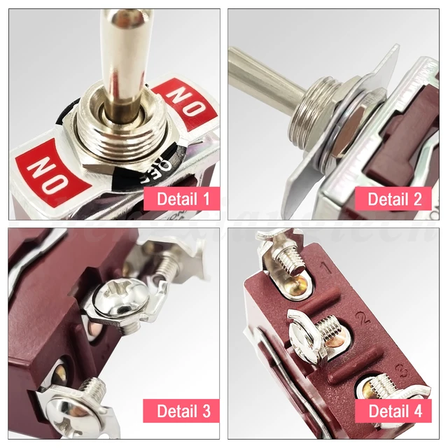 견고하고 다목적적인 헤비 듀티 토글 스위치로 전기 제어 강화