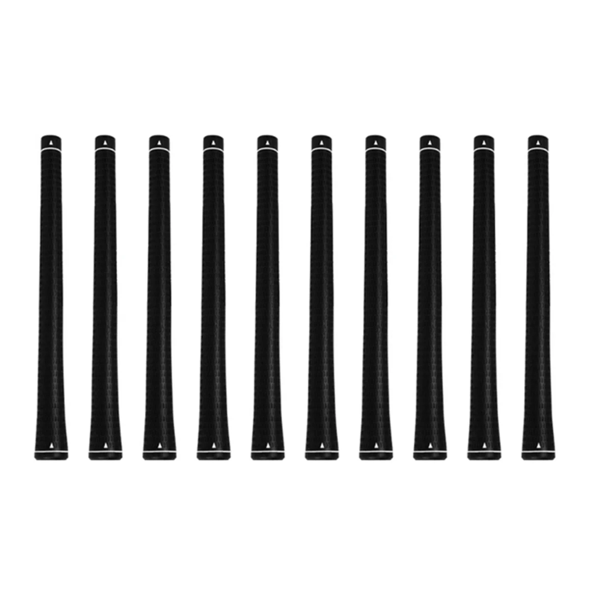 BAAU 10pcs Golf Club Grip Rubber Putter Exerciser Handle Cover Round Swing Exerciser Handle 268mm