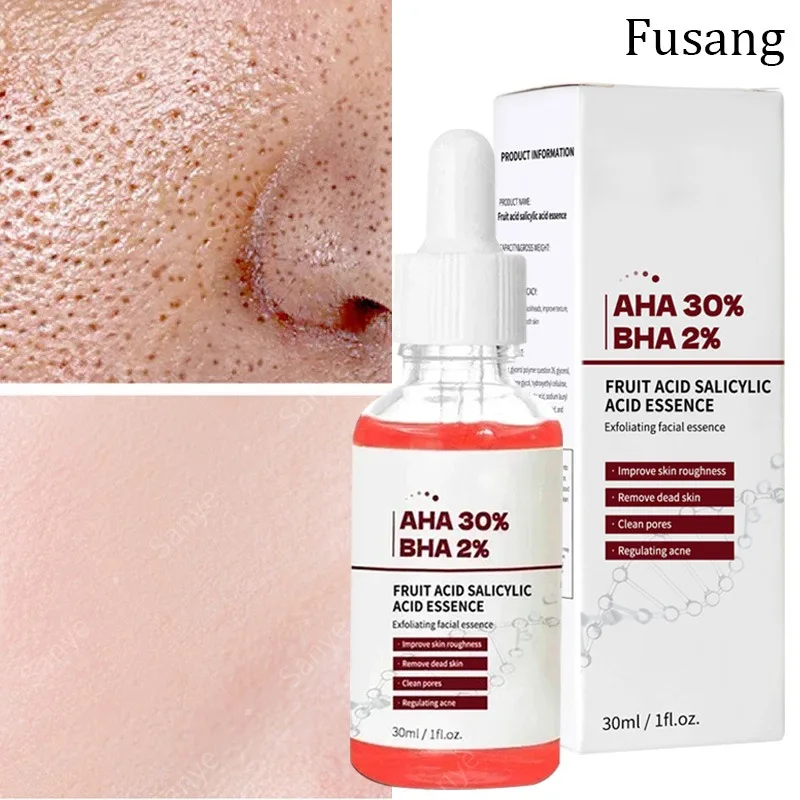 

Acne Removal Essence Women Pores Shrinking Serum Oil Control Repairs Large Pores Serum Salicylic Acid Face Whitening Essence