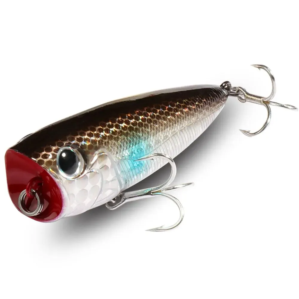 Premium Floating Popper Lure with Balanced Ballast System