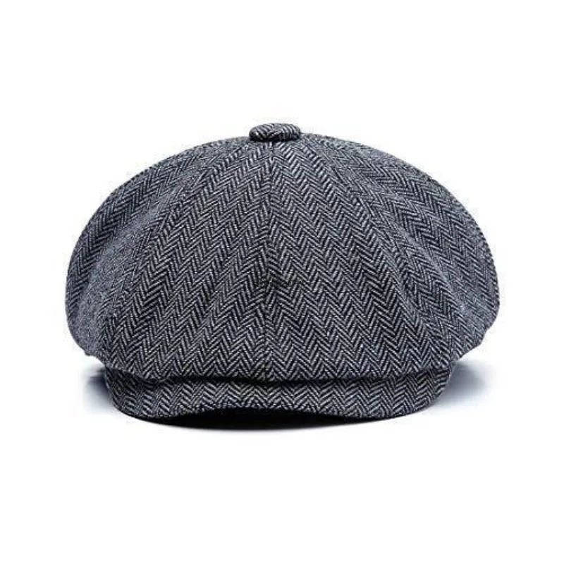 Cosplay Hat Men's 1920s Accessories Gatsby Gangster Costume Set Tweed Newsboy Cap Detective Conan