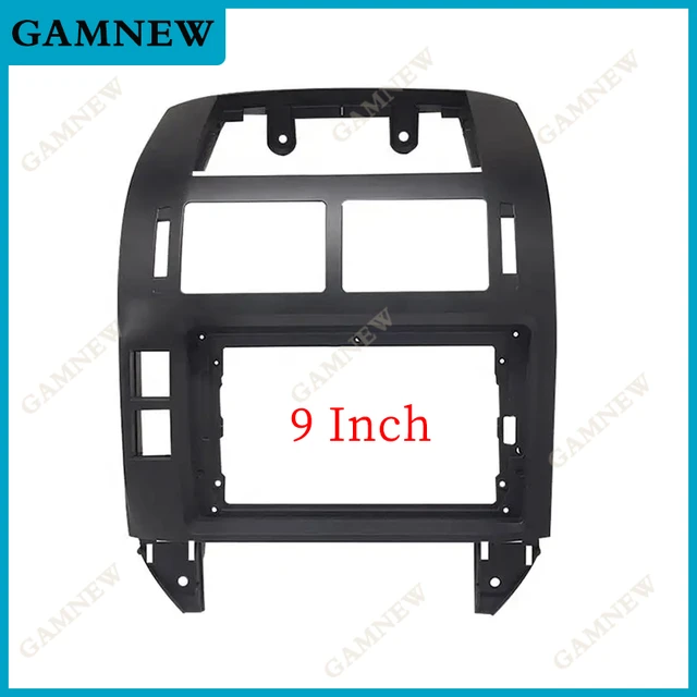 Car 9 Inch Radio Fascia For Volkswagen Polo 2004-2011 Frame Android 2din  Mp5 Player Stereo Panel - Fascias - AliExpress