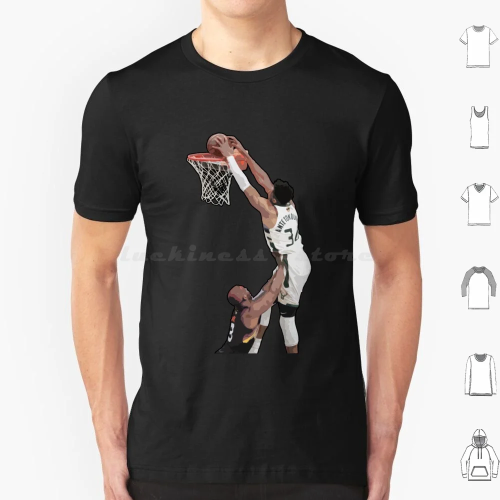 Giannis Antetokounmpo T-Shirt, Basketball Shirt, Classic 90s Graphic Tee