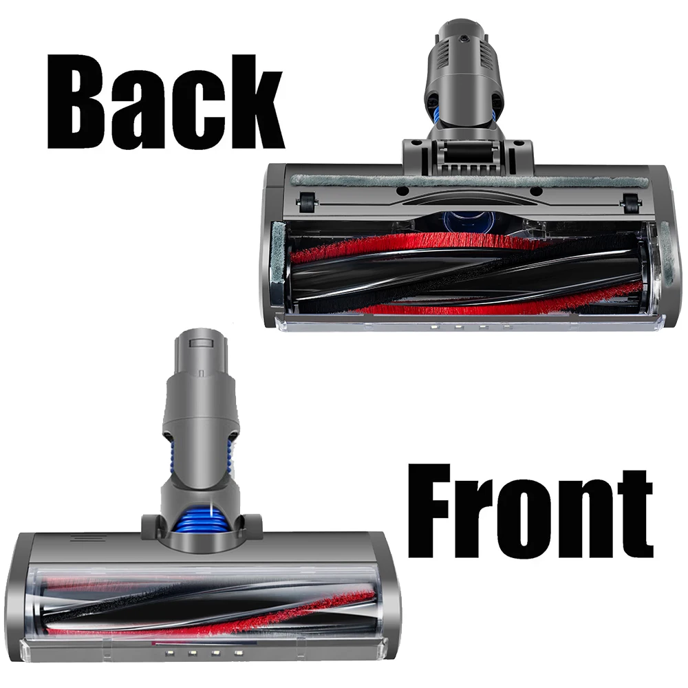 Motorized Soft Sweeper Roller Floor Brush Attachment