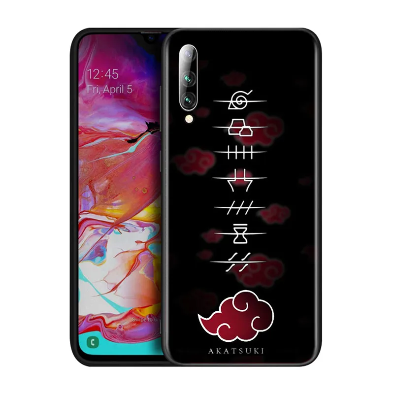 Naruto Itachi Skunk For Samsung Galaxy A90 A80 A70 A60 A50 A40 A30 A30S A20S A20E A10 A10E A10S S8 S7 S6 Edge Soft Phone Case kawaii samsung cases