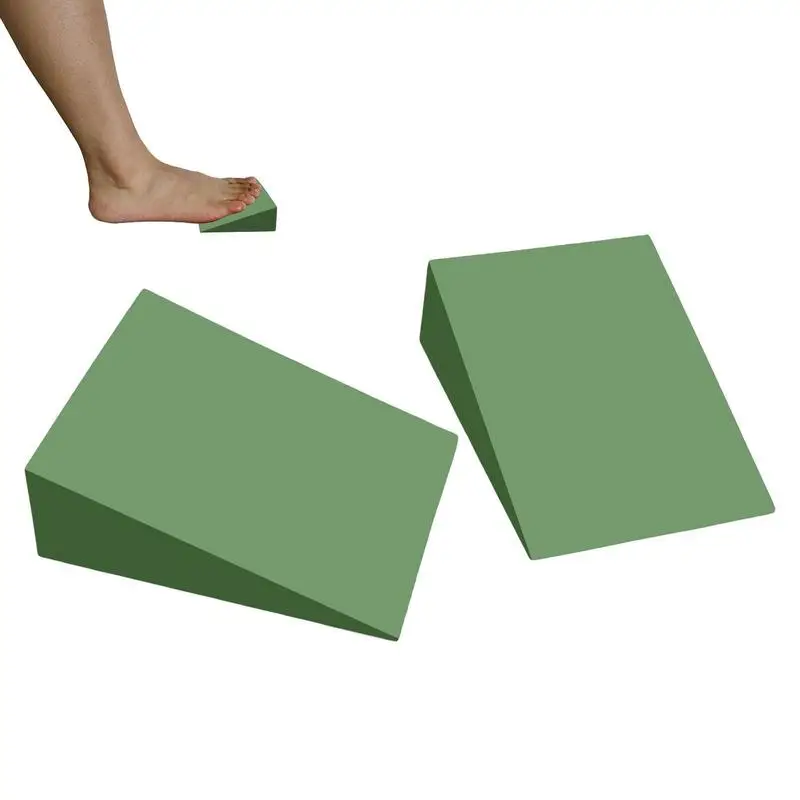 Tavole Inclinate Elastiche Antiscivolo Leggere E Portatili Squat Ramp Yoga Wedge Blocks Leggero Squat Wedge Wrist Wrist Back