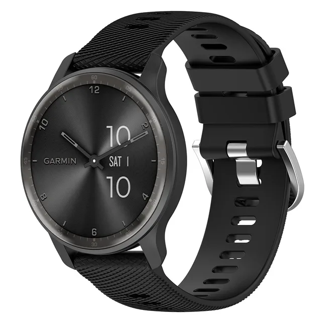 Bracelet de montre Original en Silicone, 20mm, pour Garmin venus SQ2/  VivoMove Trend, à dégagement rapide, pour montres intelligentes Garmin -  AliExpress