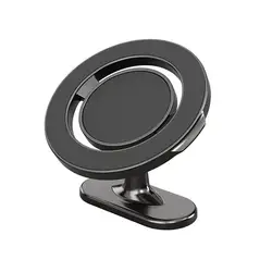 Magnetic Car Phone Holder with Air Vent Clip and Stand - On Design (Adhesive type)