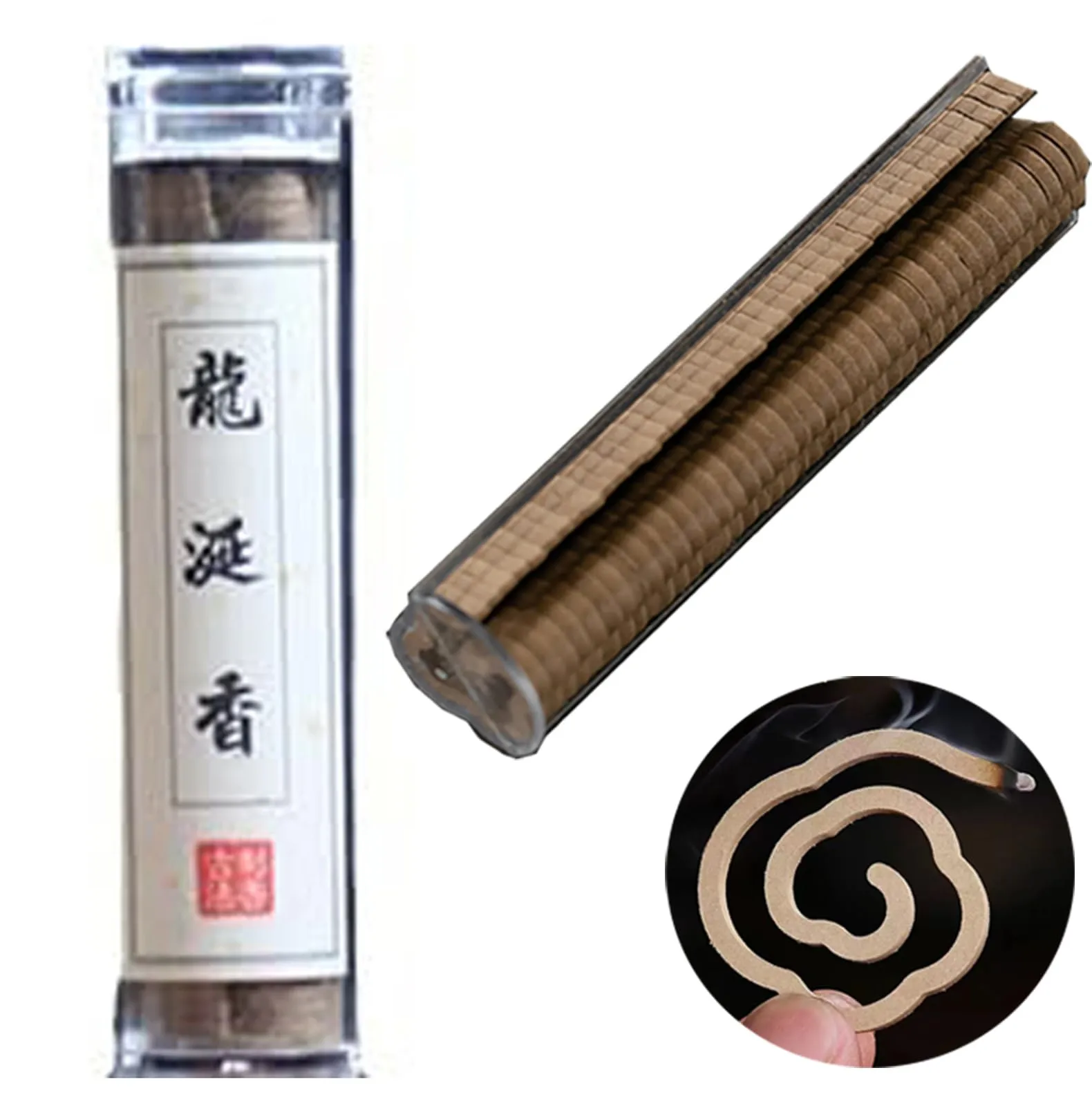 42 Pieces Xiangyun Natural Non-Stick Powder Disc Incense Sandalwood Scent Indoor Aromatherapy