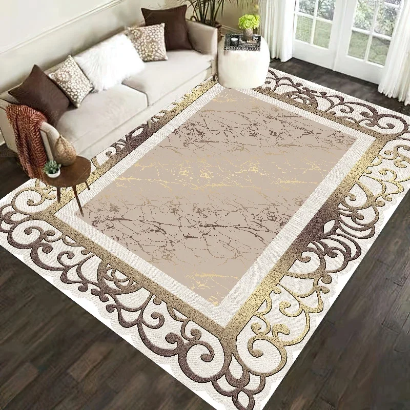 Modern Decorative Carpet for Living Room Home Decoration Luxury Nordic Decor Home Large Area Mat Bedsdie Washable Bedroom Carpet