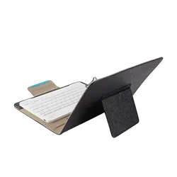 Universal Tablet Case with Bluetooth Keyboard - 10 PU Protective Cover (10 in)