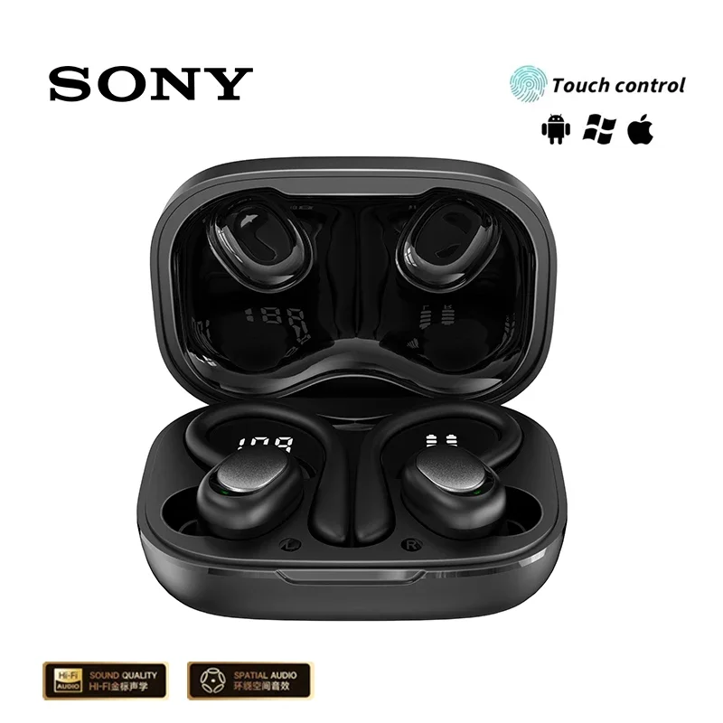 รูปสินค้า หูฟัง TWS ไร้สาย Sony SP180 สำหรับกีฬา พร้อมจอ LED