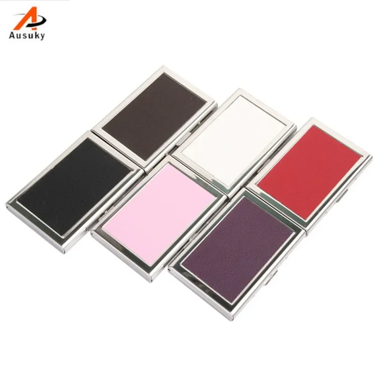 

Hot New Arrival Style credit card holder Stainless Steel Aluminium Business ID Credit Card Holder Case Cover card holder