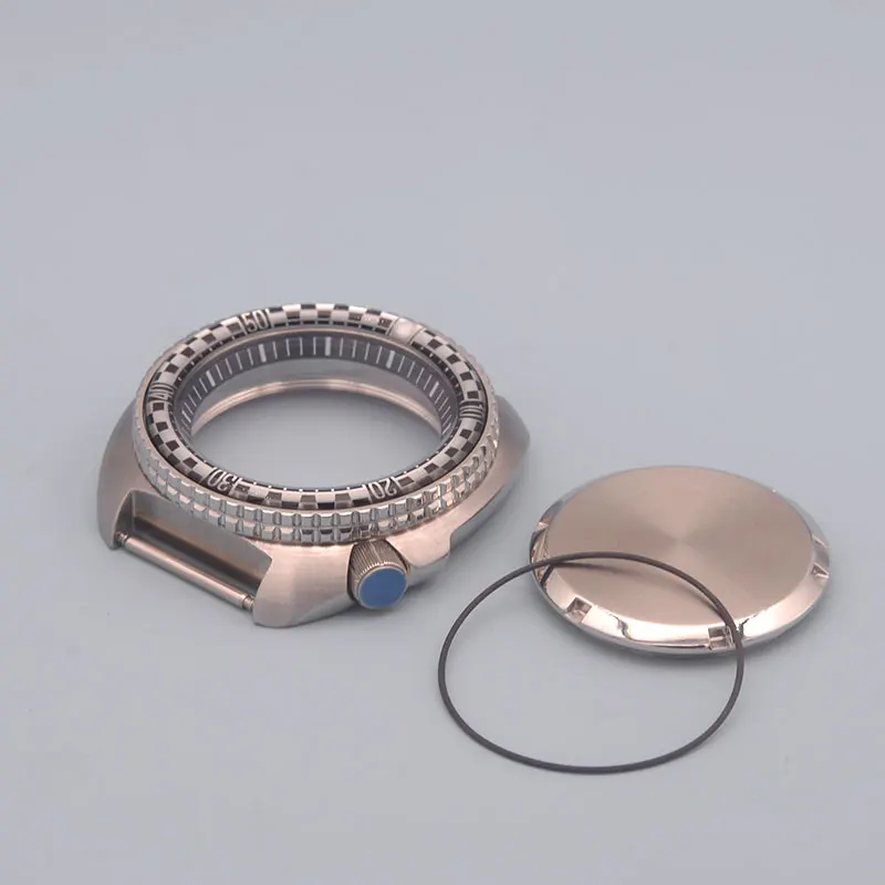 Enhanced Waterproof Diving Watch Case with Resin Bezel