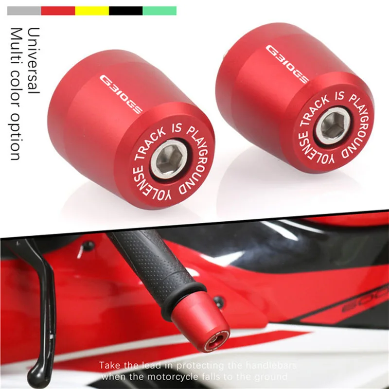 Motorcycle Handlebar Grips End Cap Slider Counterweight Cover