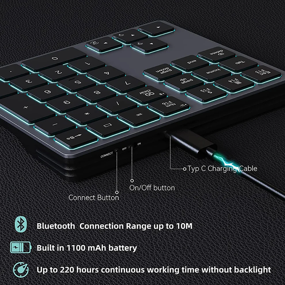 do número de bluetooth com diodo emissor
