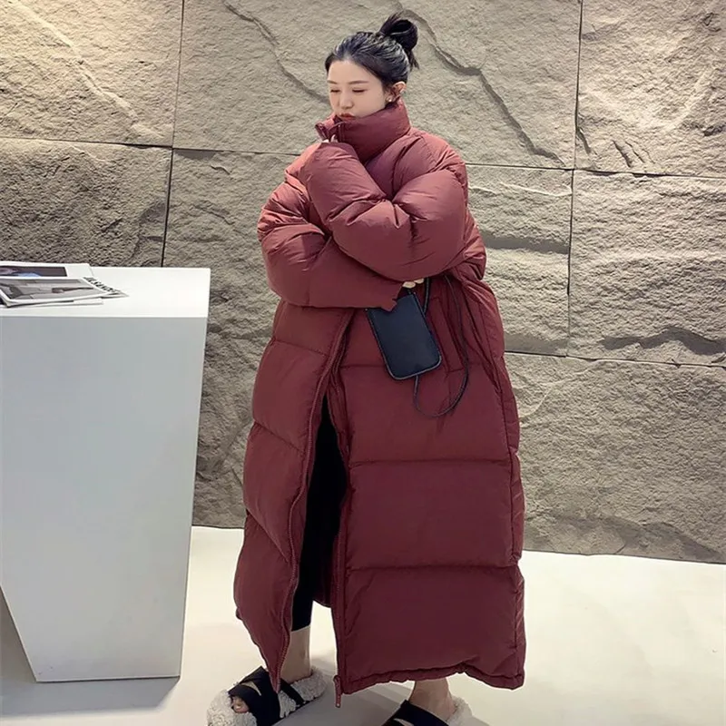 Women's Puffer Jacket Women's Down Jacket Korean Women's Jacket for Women Large Size Woman Coat Loose Thicken Long Down Coats