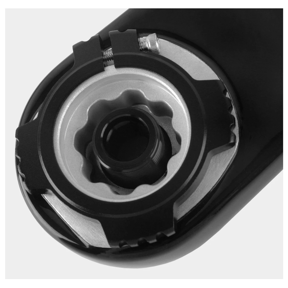 WUZEI Faltrad Kurbel Carbon Faser Kurbelgarnitur 165 MM 170 MM Rennrad Kettenrad 24mm Achse 3 Schrauben Direkt montieren Kurbel Arm – Detail 12
