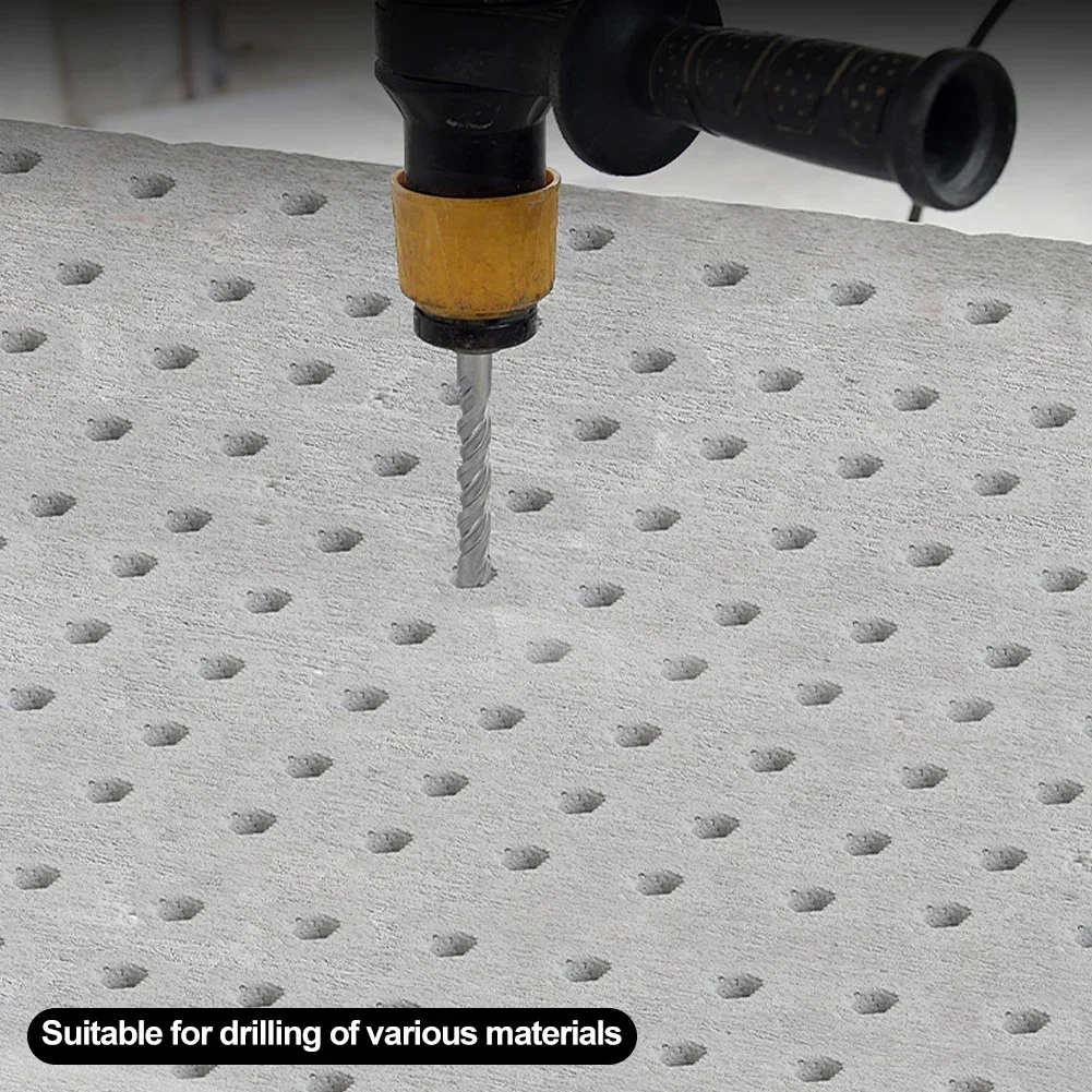Drill bit set drill bits electric drill accessory drill bit hole saws 5mm 6mm 7mm 8mm 10mm 12mm SDS Plus Hole Saw Drilling 110mm 160mm Electric Hammer Drill Bits Wall Concrete Brick Masonry Bit
