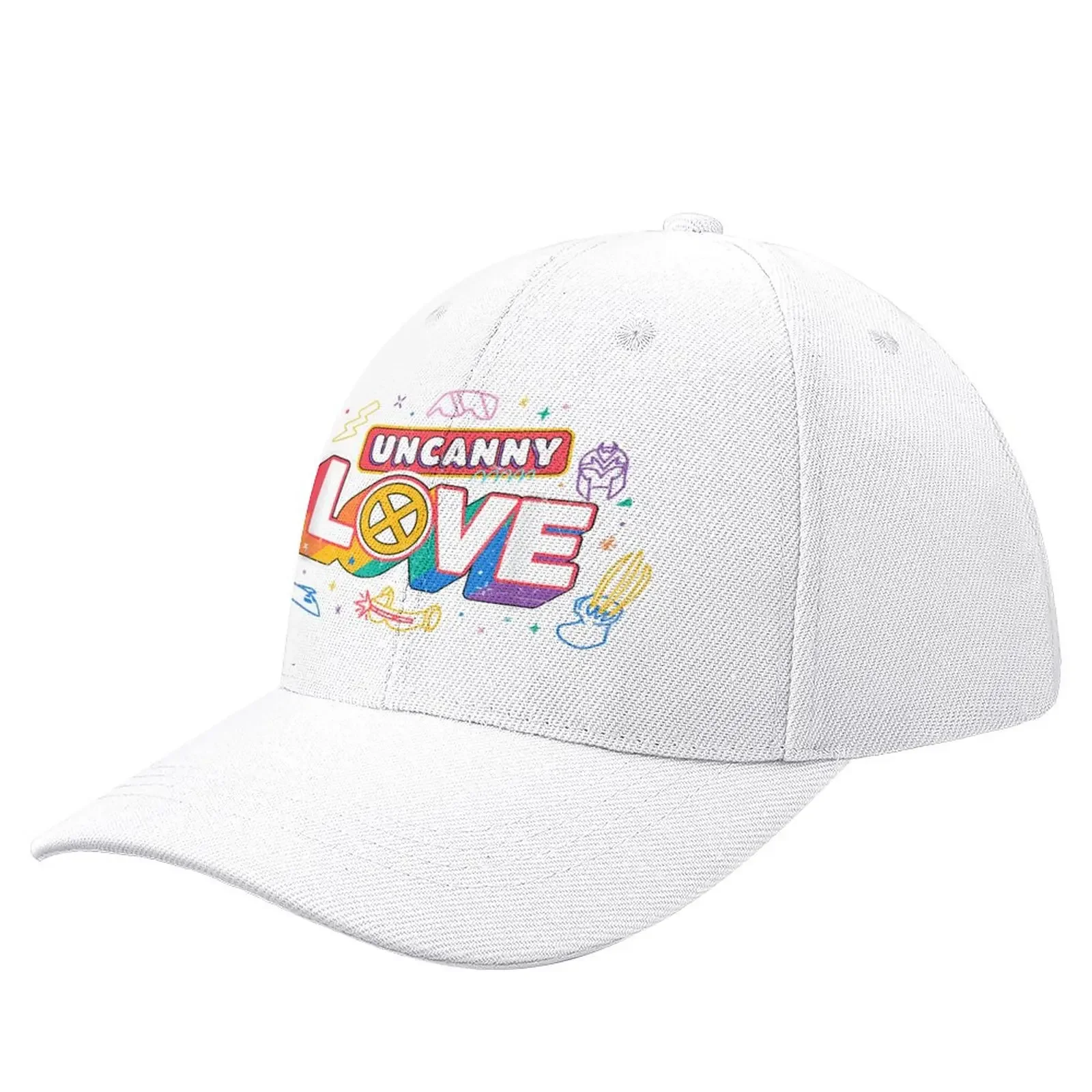 

Uncanny Love Pride Baseball Cap hard hat Sunscreen dad hat Wild Ball Hat Man Women'S