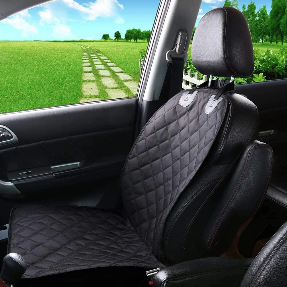 Dog Car Front Seat Cover Waterproof Folding Pet Cat Dog Carrier Mat Seat Cover Car Rear Seat Mat Cushion Protector for Cars SUV