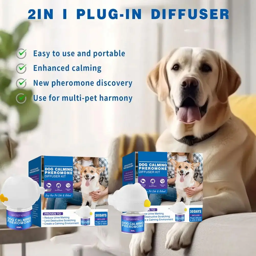 NEW High-end Pet Calming Liquid Dog Emotions Relief Reduction Supplies Liquid Noise Down Pet Fluid Anti Calm Train Anxiety M0I6
