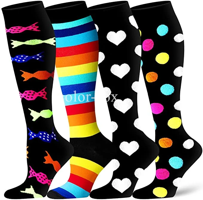 Sports Socks Running Compression Socks for Medical Varicose Veins Edema